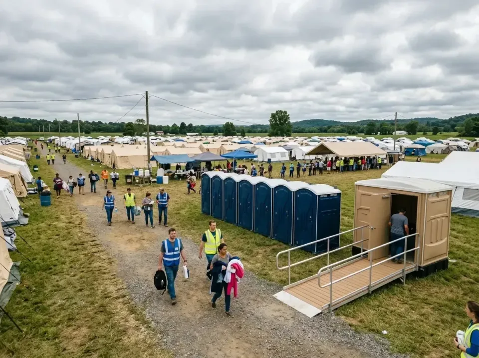 disaster-relief-camp-restrooms-010 — frequently asked questions, Dumpster & Portable Bathrooms Rental in Central Heights-Mid…